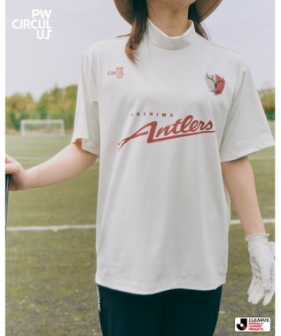PW CIRCULUS 【UNISEX】J.LEAGUE モックネック J1所属の20クラブコラボ ゴルフ 鹿島アントラーズ