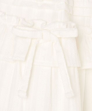 ANY KIDS 【洗濯機可能】カラミドビー ティアードスカパン オフホワイト