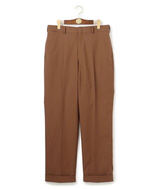 J.PRESS MEN 【J.PRESS ORIGINALS】Magic Cuba Wool Cotton Hopsack New Piped Stem Slacks ブラウン系