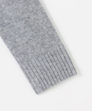 J.PRESS LADIES FAIR ISLE ラウンドネック ニット グレー系