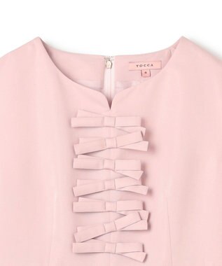 TOCCA 【洗える・消臭】WITH RIBBONS ドレス ピンク系