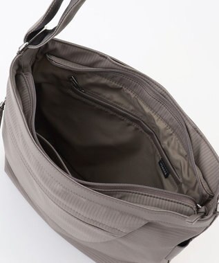 Y'SACCS コーデュロイライクナイロンショルダー グレージュ