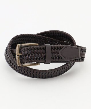 JOSEPH ABBOUD  【イタリア素材・ストレッチ・日本製】 ストレッチレザー ベルト