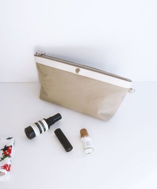 TOPKAPI 【Breath TOPKAPI】MORPH モーフ リンクルナイロン 舟形 ポーチ　撥水