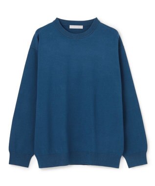 UNFILO MENS 【OCEANS YouTube 掲載/男女兼用】スムースシルキーニット ブルー