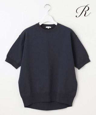 23区 S 【R(アール)】フォルムニット Tシャツ ネイビー系