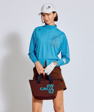 PW CIRCULUS 【25秋冬新色追加！】PW ロゴカートバッグ ゴルフ ダークブラウン系