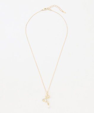 組曲 プチリボンネックレス ゴールド系