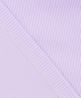 J.PRESS LADIES S 【WEB限定カラーあり・洗える】ストライプジャージー フレンチスリーブ カットソー ライラックストライプ系