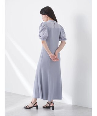 earth music&ecology リブドッキングワンピース Gray