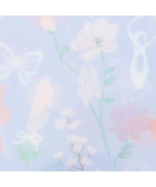 Chacott フラワークリアファイル ベビーブルー