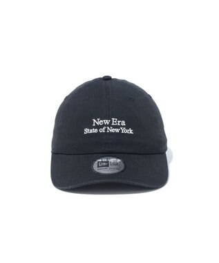 WEGO 【NEWERA/ユニセックス着用ITEM】NEWERA　CC　STATE　OF　NY ブラック