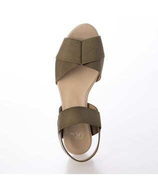 Riz raffinee <Riz raffinee>モチーフサンダル カーキ