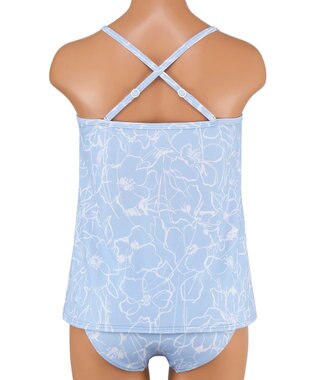 San-ai Resort（三愛水着楽園） 【SALE】タンキニ３点セット　13L　【San-ai Resort（サンアイリゾート）】 ブルー