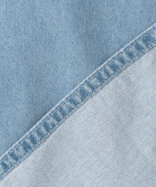23区 S 【Oggi4月号掲載/洗える】23区DENIM ライトダンガリー ブラウス ライトインディゴ