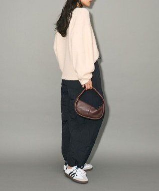 Green Parks キルティングカーブパンツ Black