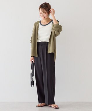 AMERICAN HOLIC 美・美・美ワイドパンツ Black