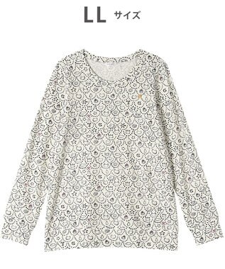 tsumori chisato SLEEP ツモリチサト トップス 長袖 ルームウェア レディース UTW461 /ワコール アイボリー