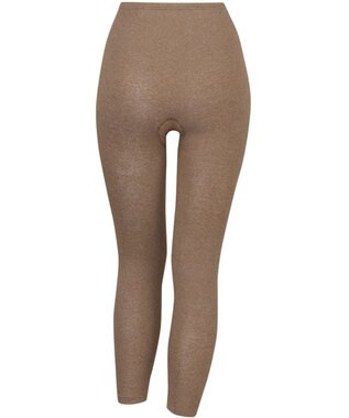 Wing あったかインナー オーガニックコットン混  やわらかくやさしい肌ざわり 【綿の贅沢オーガニック】 綿混 ボトム 足首丈 秋 冬 ER4831 ウイング／ワコール シナモンブラウン