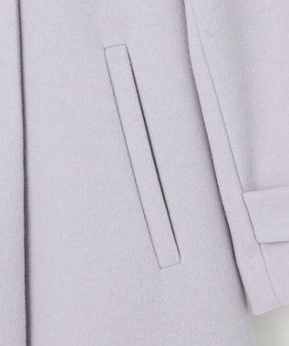 ANY SIS S ウールライクロング チェスターコート アイスグレー