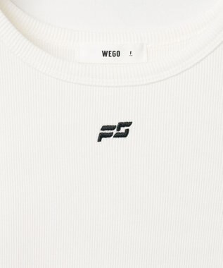 WEGO ヴィンテージライクアメスリタンク オフホワイト