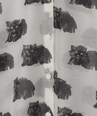 GRACE CONTINENTAL シアーCatブラウス キナリ