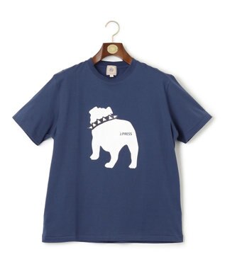 J.PRESS MEN 【UNISEX】バックブルTシャツ ダルブルー系