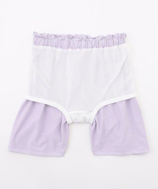 組曲 KIDS 【SS-Lサイズ】 ボタニカルフラワースイムウェア(セパレート) ラベンダー