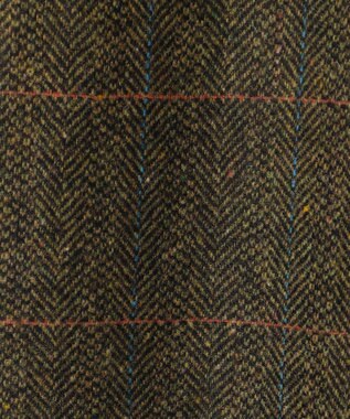 J.PRESS MEN 【J.PRESS ORIGINALS】Lambs Tweed New Piped Stem Slacks / Big Back Belt / Japan Made カーキ系3