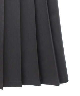 earth music&ecology サイドバックルプリーツスカート Gray