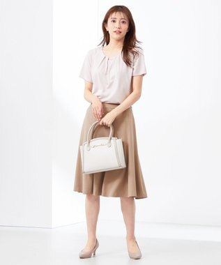 ANY SIS 【吸水速乾・UVケア・接触冷感】コンフォートジャージー カットソー ペールピンク