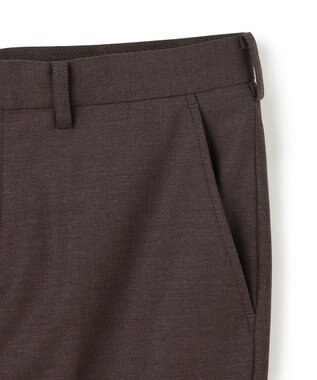 JOSEPH HOMME 新素材【ストレッチ】ウール混 キャリーマンストレッチ　 テーパードパンツ / CITY ダークブラウン系