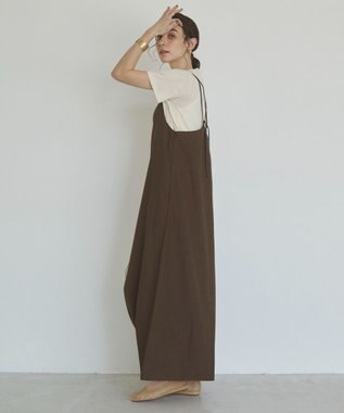 WEGO 【ANGIE VINTAGE】キャミワンピース ブラウン