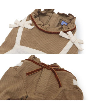 PET PARADISE ディズニー わんわん物語 レディ ワンピース 《ぷくっと花柄》 小型犬 ぷくっと花柄