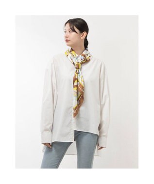 UNBILLION カカトゥ kakatoo / ヨット柄シルクスカーフ ブラウン