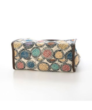 UNBILLION カシュカシュ cachecache / ジャガードキルティングスクエアトートバッグM アイボリーミックス