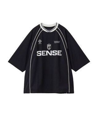 CRAFT STANDARD BOUTIQUE 接触冷感/UVカット/イージーケア/ストレッチ/ゲームシャツ-B Black