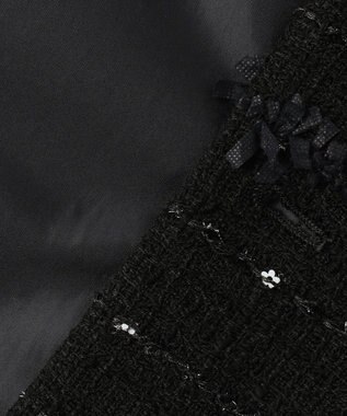 TOCCA 【八木アリサさん着用】【消臭】FLOWER HIDE AND SEEK ジレ ブラック系