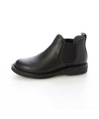 ing <ing>【サスティナブル】サイドゴアデザインアンクルブーツ ブラック