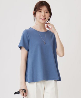 ANY SIS 【UVケア】サイドプリーツ カットソー