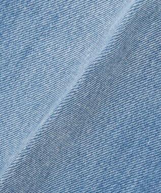 NAVE 【Nave　洗える】デニム センタープレスパンツ スカイブルー系
