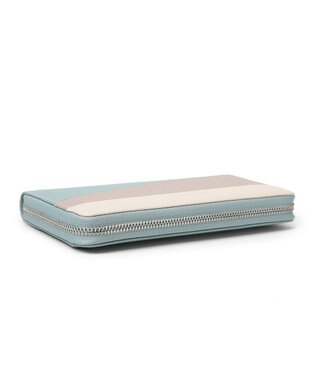 style code 【MERCURYDUO/マーキュリーデュオ】ダイアナ　トリコカラーRFロングウォレット ミント