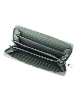 style code 【MERCURYDUO/マーキュリーデュオ】ダイアナ　トリコカラーRFロングウォレット ミント