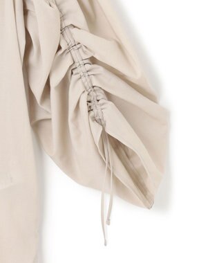 ICB 【洗える】キュームコアローン バンドカラーシャツ ライトオリーブ系