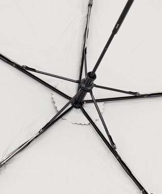 ANY SIS 【晴雨兼用】スーパーライトレオパード 折りたたみ傘 ライトグレー系