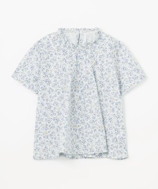 組曲 KIDS 【150-160㎝】サクラララ・ブラウス サックスブルー系5