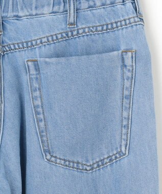 J.PRESS YORK STREET 【WOMEN】ソフトワイドデニム パンツ ダルブルー系