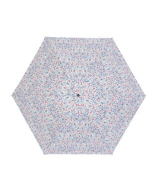 MOONBAT 【 遮光率100％/遮熱/UV/軽量】MACKINTOSH PHILOSOPHY(マッキントッシュフィロソフィー)晴雨兼用日傘 Snowblue Garden Barbrella バーブレラ 折りたたみ傘 フワクール生地使用 サックスブルー