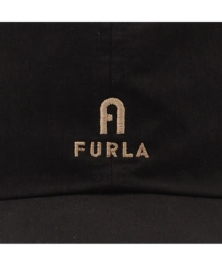 MOONBAT FURLA(フルラ)スカーフ×キャップ 帽子 UVカット ブラック