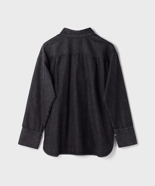 GRACE CONTINENTAL ビジューデニムシャツ ブラック